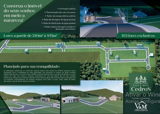 Lote/Terreno de 240m² no bairro Dom Joaquim, em Brusque | Eu Corretor